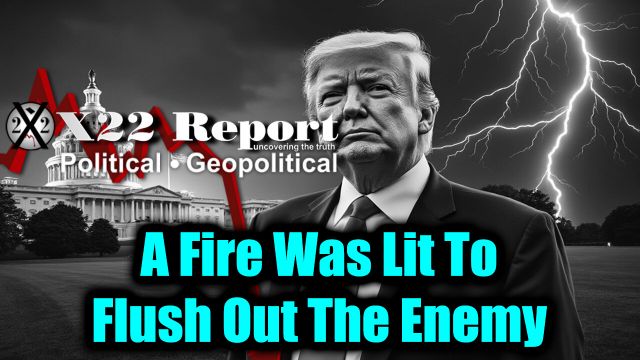 New X22 Report - Do You See the [DS] Strategy? Sum of All Fears, a Fire Was Lit to Flush Out the Enemy!