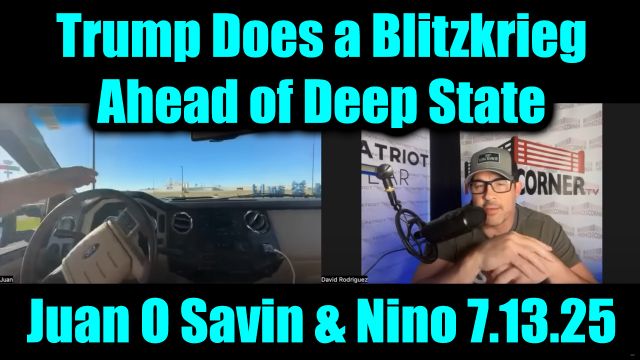 Juan O'Savin & David Nino Rodriguez 7.13.2025 - America Under Watch - The Rise of Trumps Police State