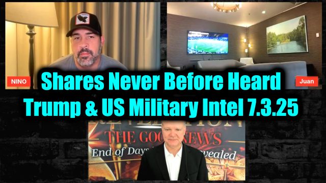 Juan O Savin, David Nino Rodriguez & Bo Polny Dangerous Intel 7.3.25 - Shares Never Before Heard Trump & US Military Intel