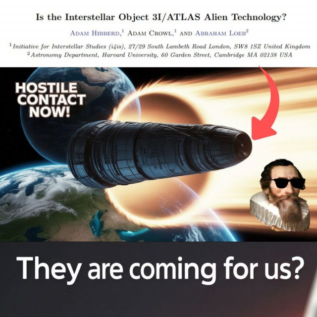 Hostile Alien Threat Detected in Interstellar Object 3I/Atlas