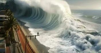 New Footage captures moment tsunami waves reach Russia’s Kamchatka Peninsula