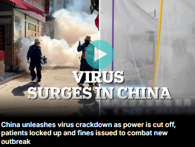 CHINA IS BACK IN LOCKDOWN – THIS TIME, IT’S MOSQUITOES