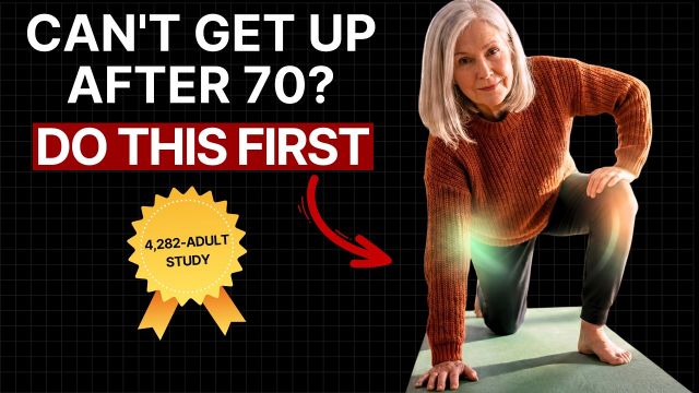 The Floor Test That Predicts How Long You'll Live — And 5 Ways to Pass It After 70